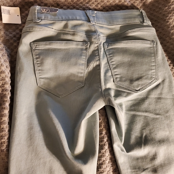 Wit & Wisdom Absolution Ankle Skimmer Skinny Jeans Misty Blue sz 0 NWT - Picture 8 of 8